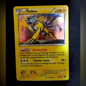 Pokémon card Raikou PROMO ⭐️Rare⭐️